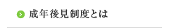 成年後見制度とは